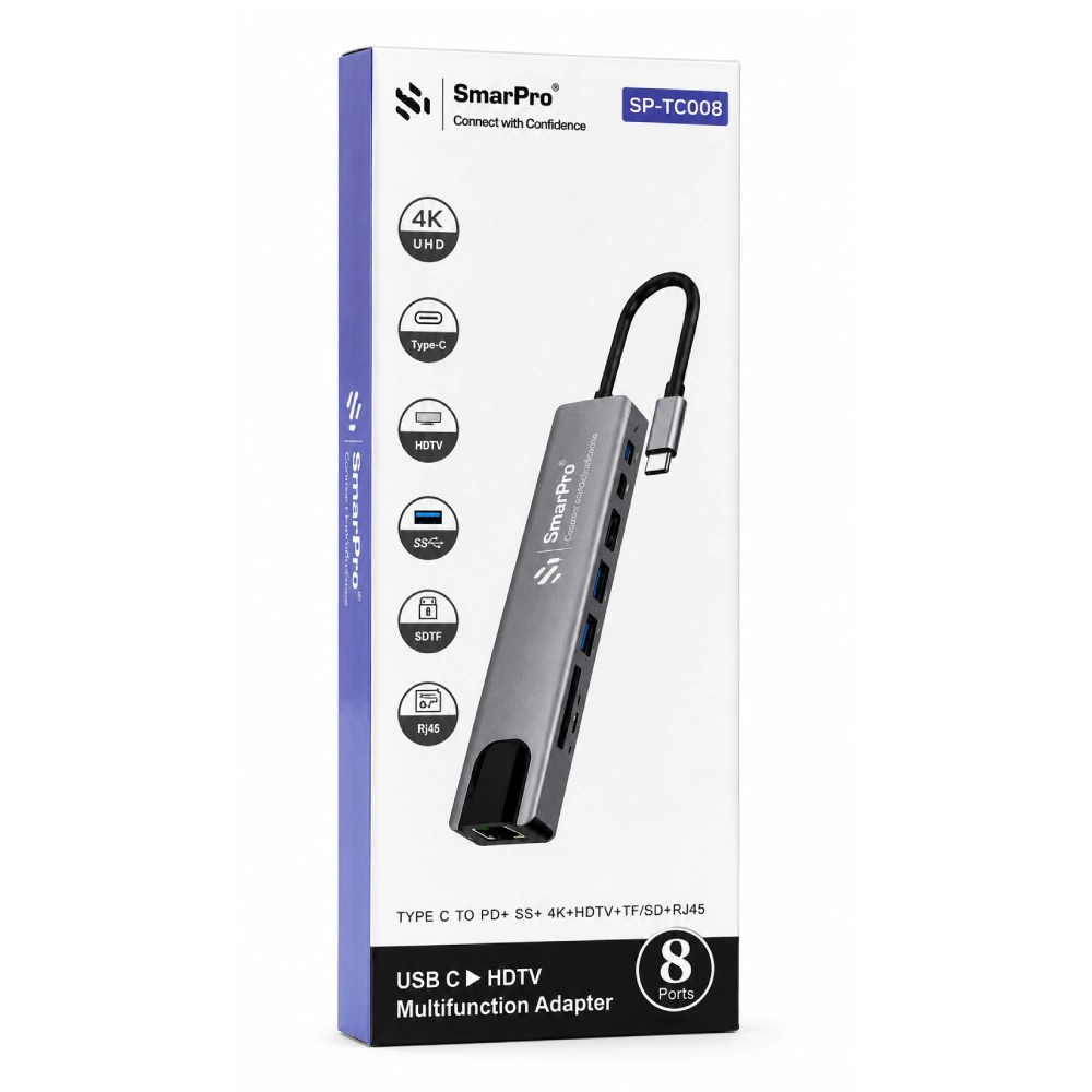 Smart-Pro Type-C to HDTV Multifunctional Adapter SP-TC008